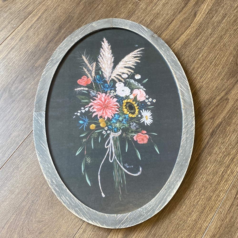 Hobby Lobby flower bouquet wall hanging